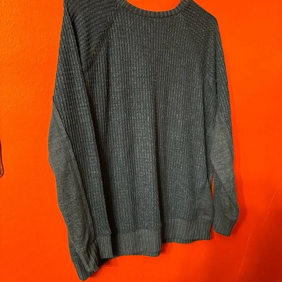Torrid NWT Long Sleeve Waffle Knit Crew Neck Sweater 00/ L 10W - Picture 3 of 7